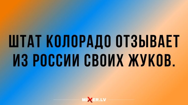 Юмор за день и колорадские жуки