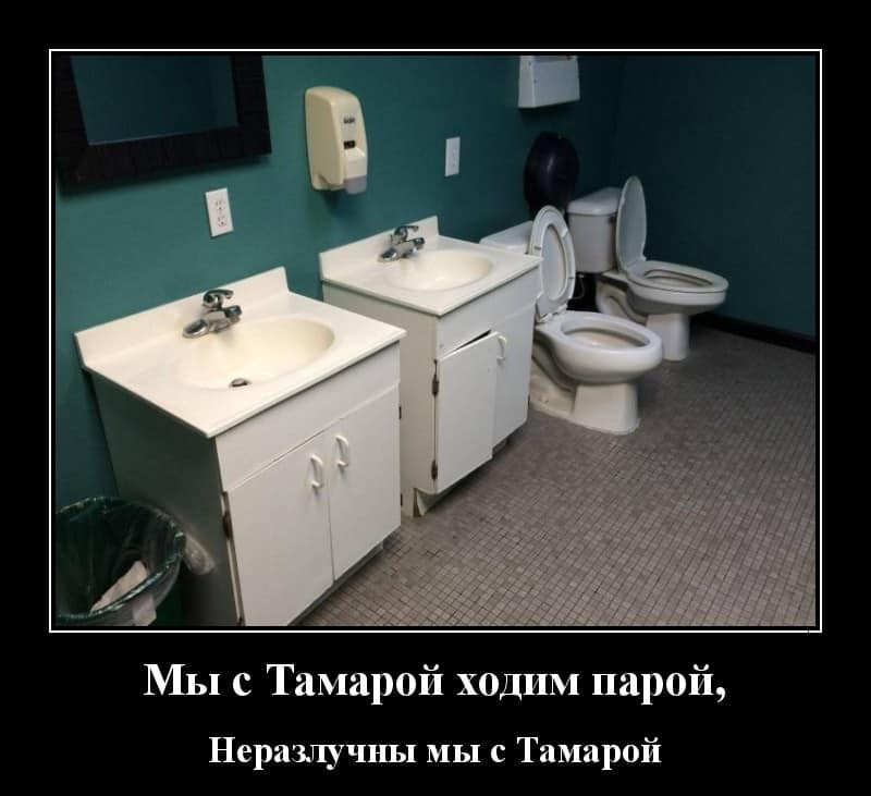 Новые демотиваторы и мы с Тамарой ходим парой