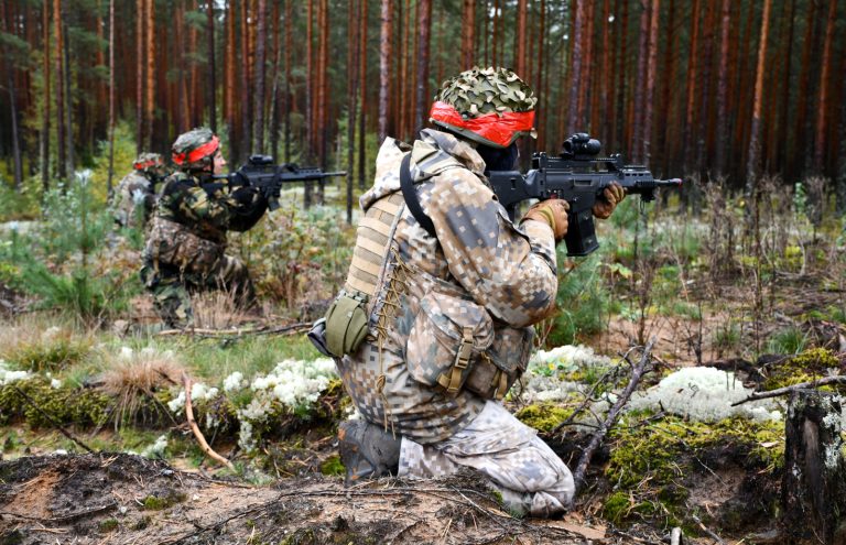 В Латвии начались военные учения Namejs 2022