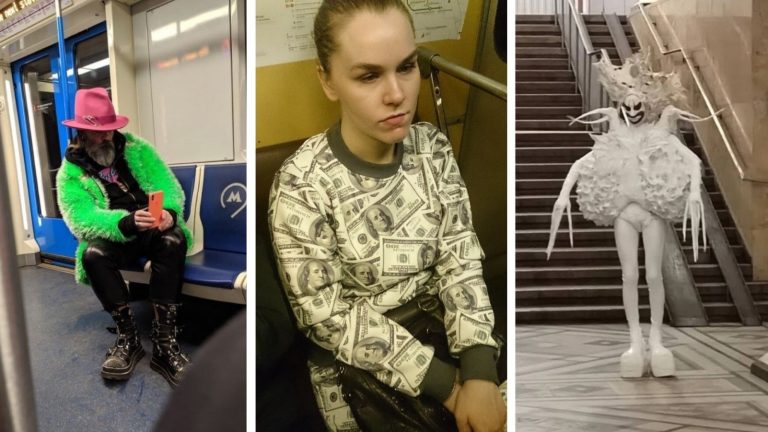 Модные попутчики в метро, которые озадачивают, удивляют или смешат
