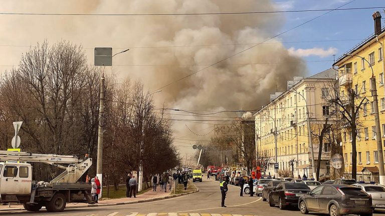 В Твери сгорел разработавший «Искандеры» военный НИИ