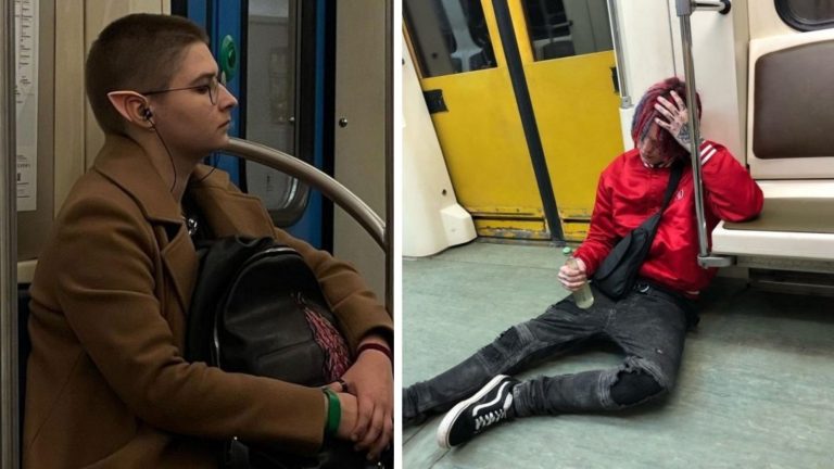 22 отборных модника из метро, засмотревшись на которых можно пропустить свою станцию