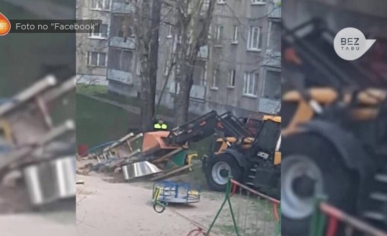 В Риге снесут десятки детских площадок — новых появится всего шесть