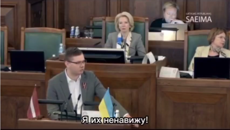 Выступление Иесалниекса об оккупантах попало в поле зрения Службы безопасности