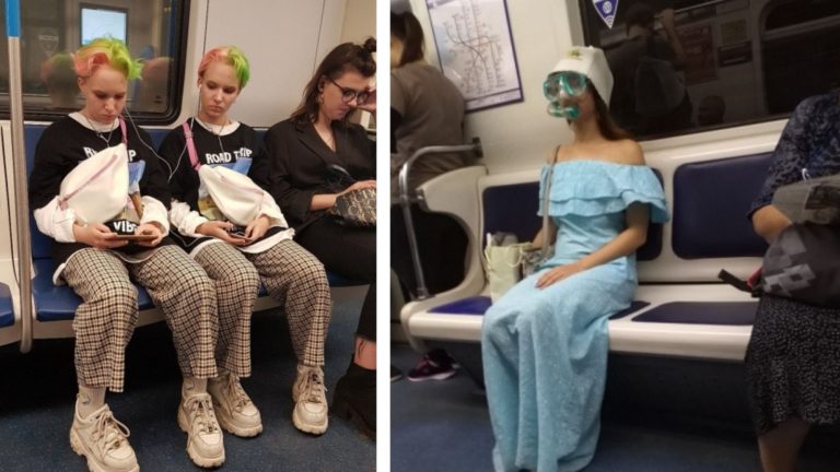20 фото, которые доказывают, что метро это кладезь всего колоритного