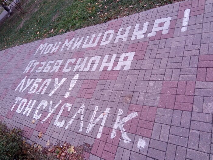 Пусть все знают, что я тебя люблю: 20 пылких признаний в общественных местах