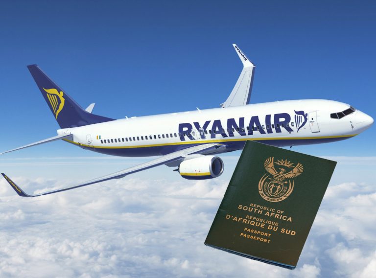 Ryanair требует от пассажиров из ЮАР доказать знание языка африкаанс, иначе они будут сняты с рейса