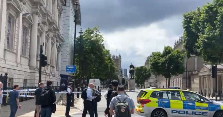 В центре Лондона проводят следственные действия из-за подозрительного пакета