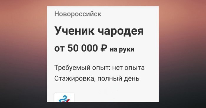 Работа работой, но надо и что то полезное делать: подборка самых странных объявлений о работе