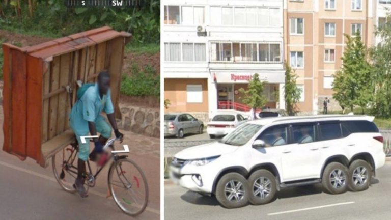Причудливые и забавные глюки, получившиеся благодаря Google Maps
