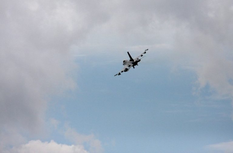 В Скрундском крае пройдут тренировочные полеты военных самолетов