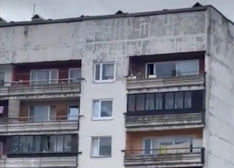 В Елгаве мужчина на полную громкость включил речь о победе СССР над Германией