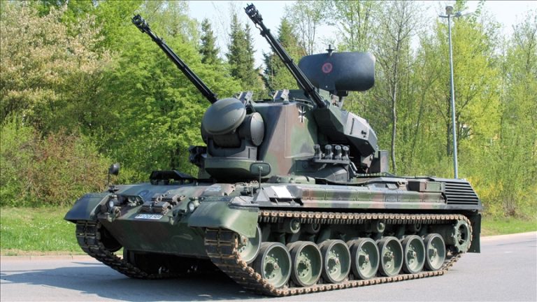 На Украину прибыли первые немецкие зенитки Gepard
