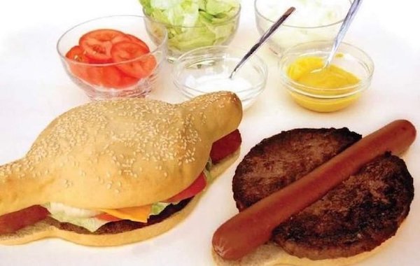 Сталагтитовый салями, бургер с рукой и сердцем и еще немного продуктового безумия в вашу ленту!