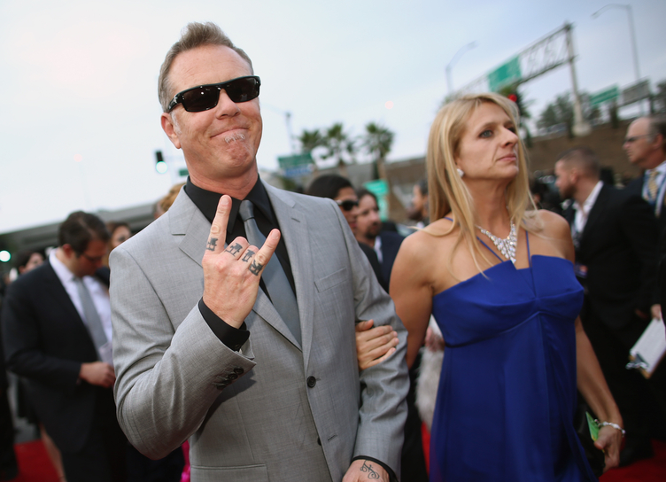 СМИ: лидер группы Metallica Джеймс Хетфилд разводится после 25 лет брака