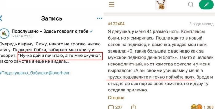 14 историй про хамство, которое не знает берегов