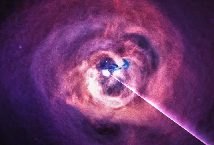 Ученые NASA записали ужасающий звук черной дыры