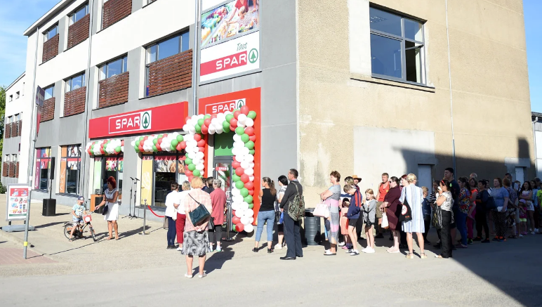 SPAR вскоре откроет в Латвии очередной магазин