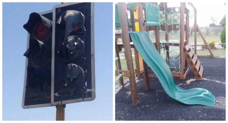 Люди делятся фотографиями безумной жары по всему миру
