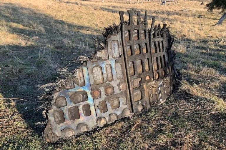 Австралийские власти подтвердили падение обломков Crew Dragon
