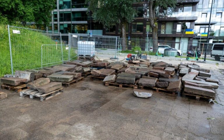 Гроб с позолоченной саблей царского офицера найден в Вильнюсе