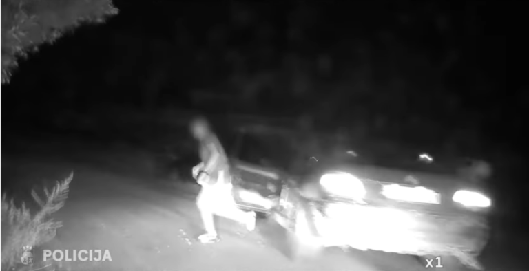 Пьяный лихач на BMW пытался бежать от полиции и получил штрафы на 1640 евро