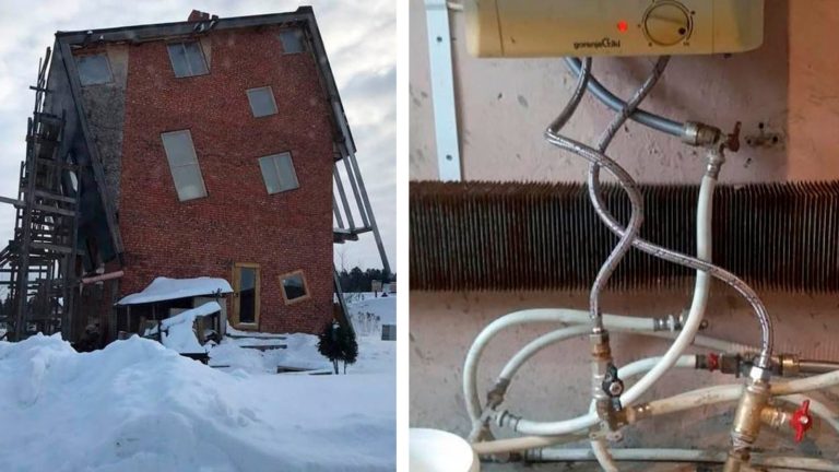 17 фото строительных неудач, глядя на которые так и хочется воскликнуть: «Да ладно!»