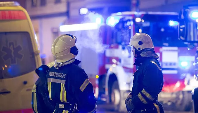 Из-за пожара в Южнокурземском крае погиб человек