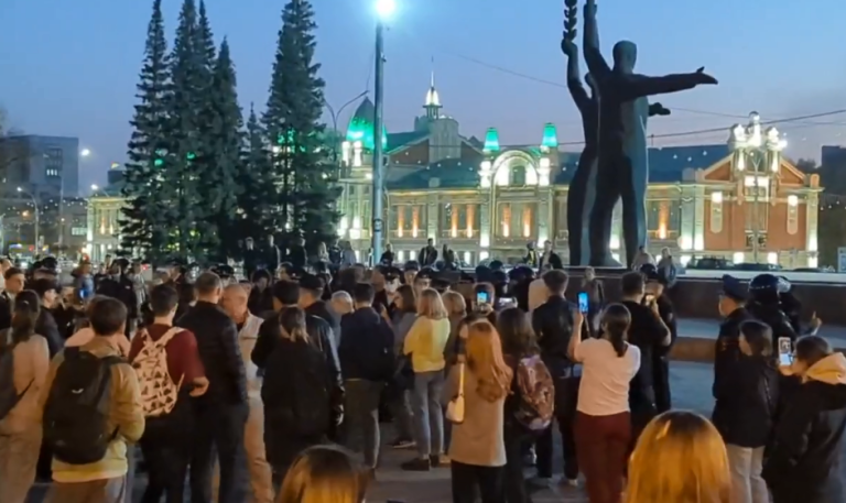 В 38 городах России прошли акции протеста против мобилизации