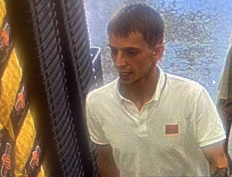 Госполиция разыскивает мужчину, подозреваемого в воровстве