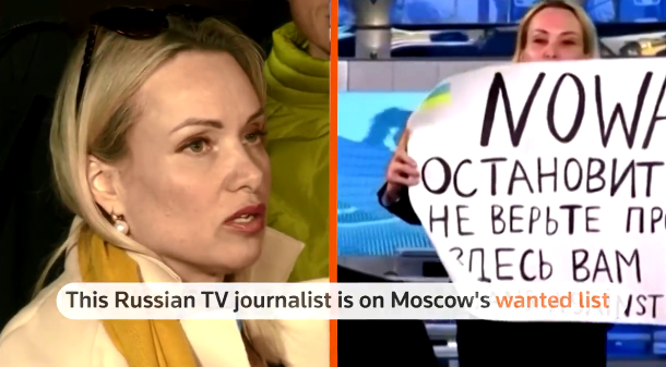 Экс-редактор «Первого канала» Овсянникова объявлена в России в розыск