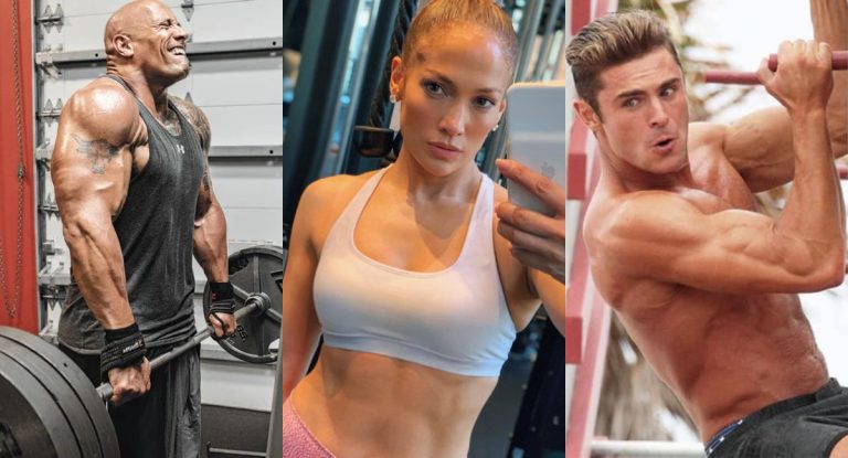 10 самых безумных тренировок знаменитостей, которые приведут вас в форму или сведут с ума