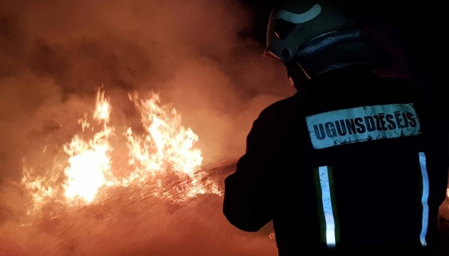 В Елгавском крае в результате пожара погиб человек