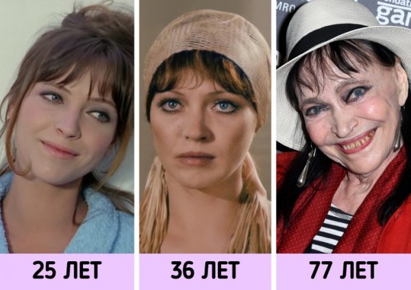 Актрисы, которых не пощадило время и мы сейчас покажем вам все стадии
