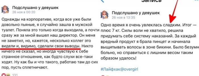 Подслушано у девушек: реальные истории из жизни, которые могли произойти только с девушками