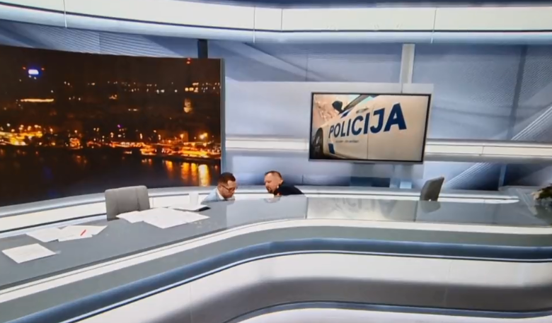 «Всем респект!»: упавшая в обморок в прямом эфире журналистка LTV прокомментировала произошедшее