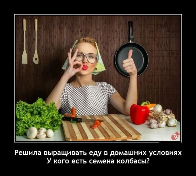 Новые демотиваторы и семена колбасы