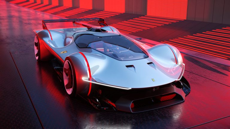 Ferrari представила виртуальный гиперкар — под капотом 1030 лошадиных сил