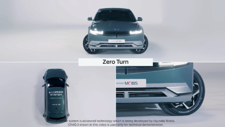 Hyundai показала прототип кроссовера-«краба»: он умеет двигаться боком