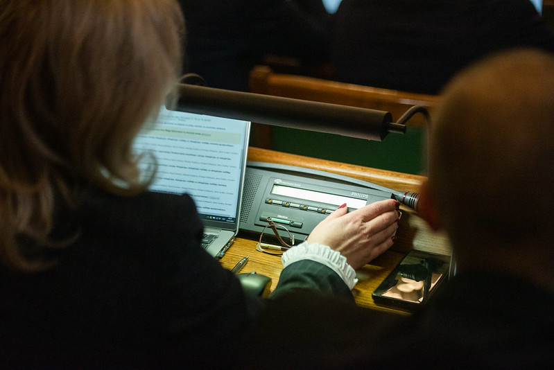 В Сейм поданы поправки к закону о предвыборной агитации только на госязыке