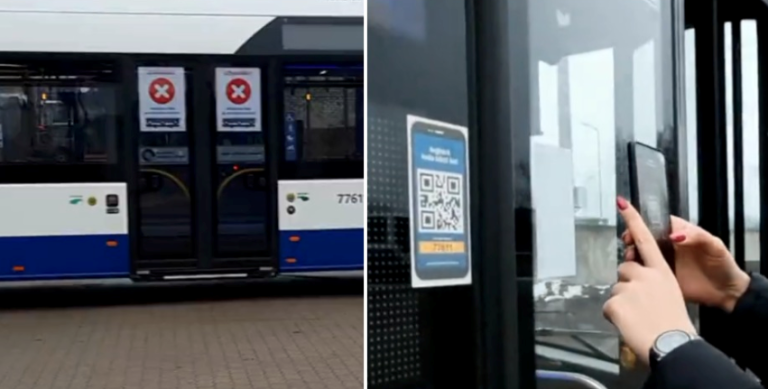 Только через передние двери — на некоторых маршрутах Rīgas satiksme изменится порядок входа