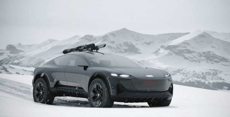 Audi показала впечатляющий футуристический внедорожник