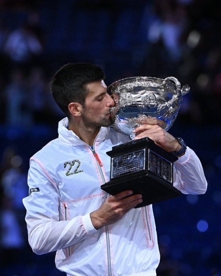 Новак Джокович выиграл Australian Open