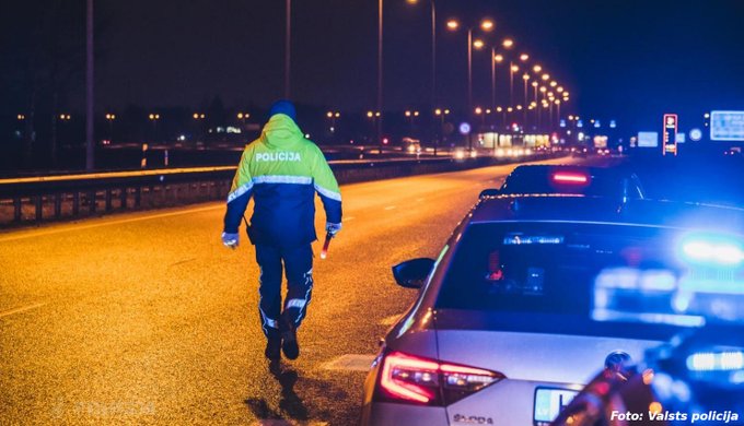 За месяц в Латвии возбуждено более 100 уголовных дел за «пьяное вождение»