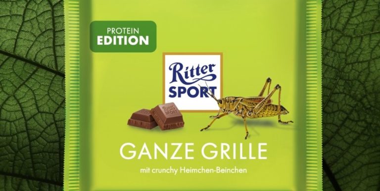 Ritter Sport анонсировали новую шоколадку со вкусом хрустящих ножек сверчка, оказалось — шутка