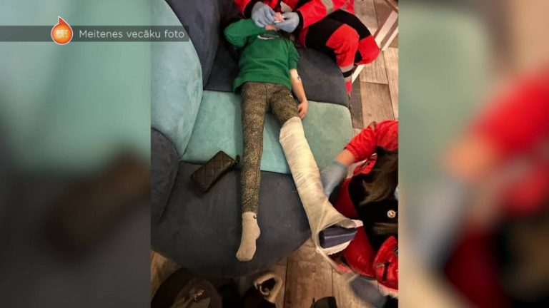 8-летняя девочка сломала ногу в торговом центре в Риге