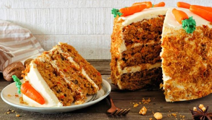 Морковный тортик обалденный — и никакого вреда для фигуры