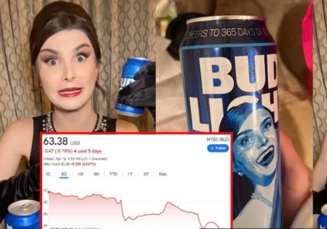 5 млрд долларов потерял производитель пива Bud Light после рекламы с трансгендером