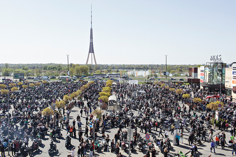 Завтра в Риге пройдет открытие мотосезона. Движение транспорта будет ограничено