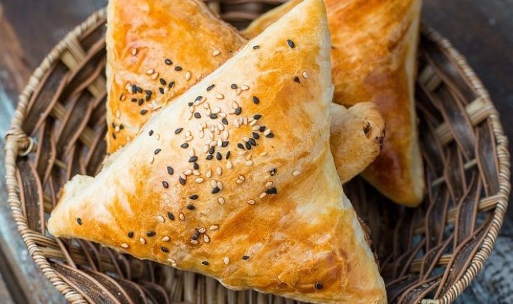 Готовим самсу с бараниной. Мммм… как вкусно